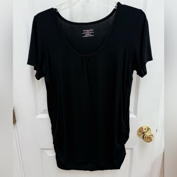 Bamboobies Tops - Bamboobies Black Nursing Top Women’s Medium Bamboo Blend